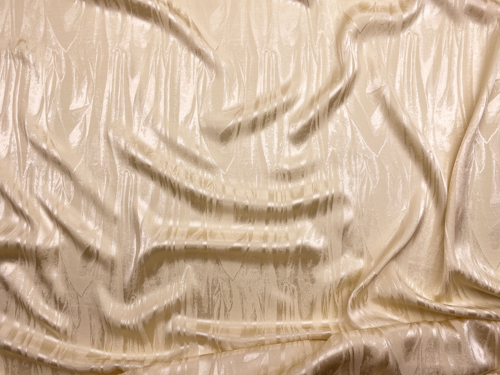 Ткань Шёлк  бежевого цвета 46750 3